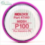 ตลับแผ่นกรอง Moldex รุ่น P100 แบบมีคาร์บอน สำหรับหน้ากากรุ่น 7000