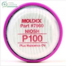 ตลับแผ่นกรอง Moldex รุ่น P100 แบบมีคาร์บอน สำหรับหน้ากากรุ่น 7000