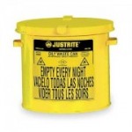 ถังขยะสำหรับใส่ขยะเปื้อนน้ำมันหรือสารเคมี รุ่น 09200 สีเหลือง